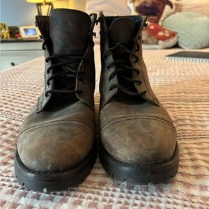 Thursday Boot Company Dark Brown Leather Boots